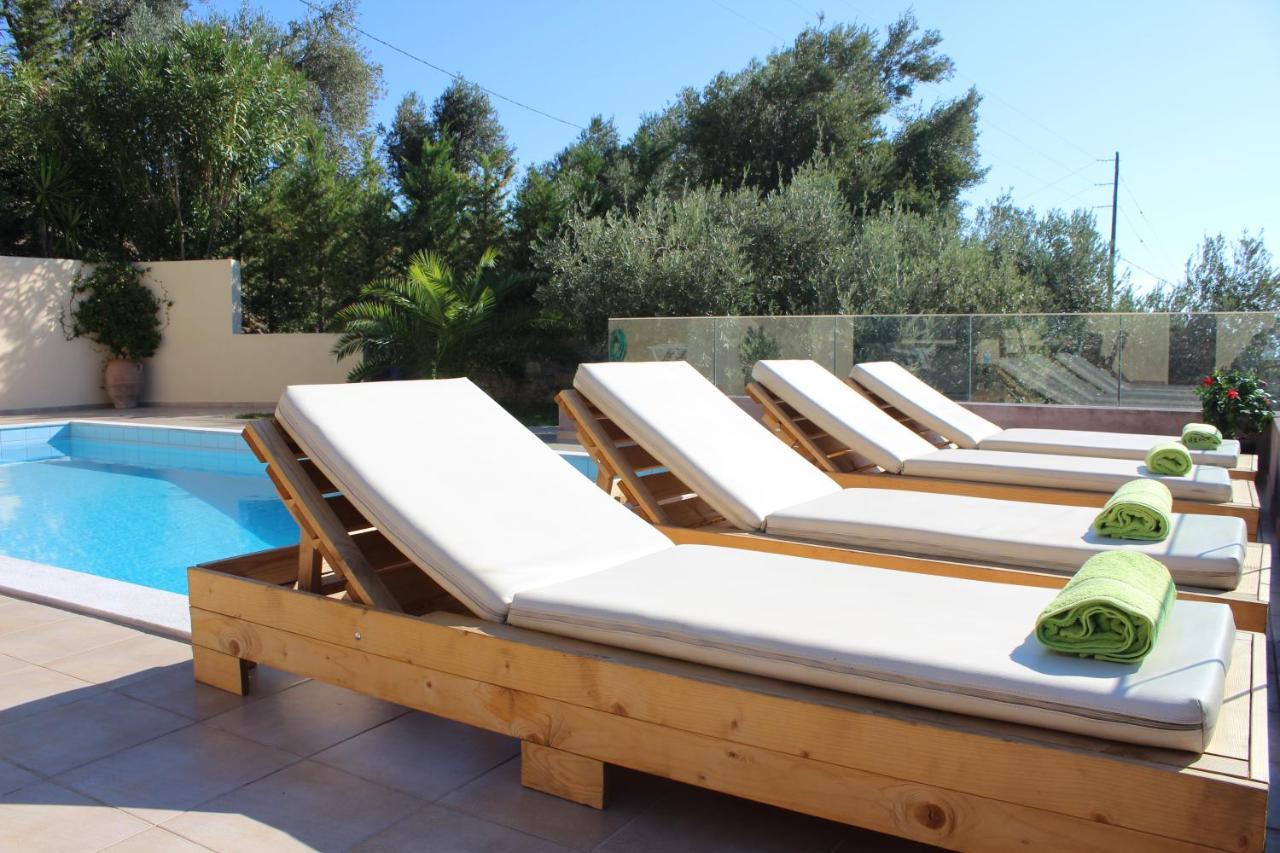 Villa Zaki-1 Premium Moni Evaggelistrias Esterno foto